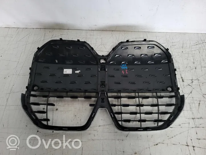 BMW 4 G22 G23 G24 G26 Grille calandre supérieure de pare-chocs avant 9850175