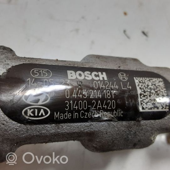 Hyundai i40 Kraftstoffverteiler Einspritzleiste Verteilerrohr 314002A420