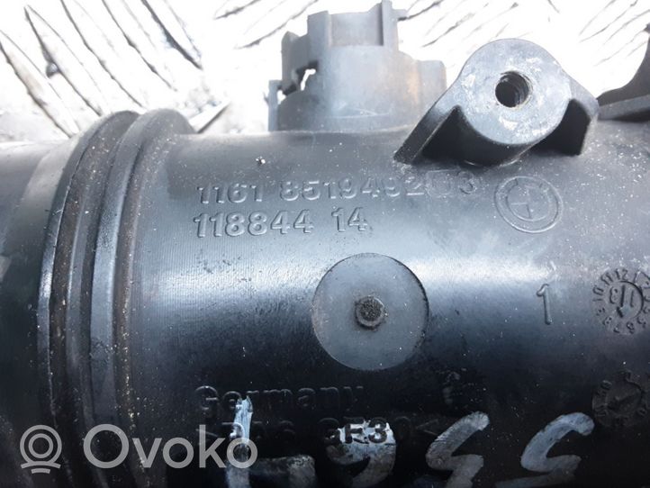 BMW X5 F15 Mass air flow meter 11618519492