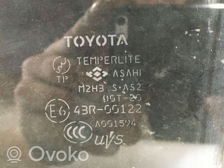 Toyota Prius (XW20) Vetro del finestrino della portiera posteriore E643R00122