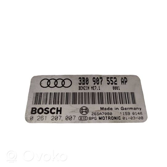 Audi A6 S6 C5 4B Sterownik / Moduł ECU 3B0907552AP