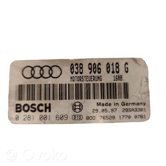 Volkswagen PASSAT B5.5 Centralina/modulo del motore 038906018G