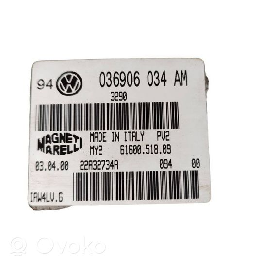 Volkswagen Golf IV Calculateur moteur ECU 036906034AM