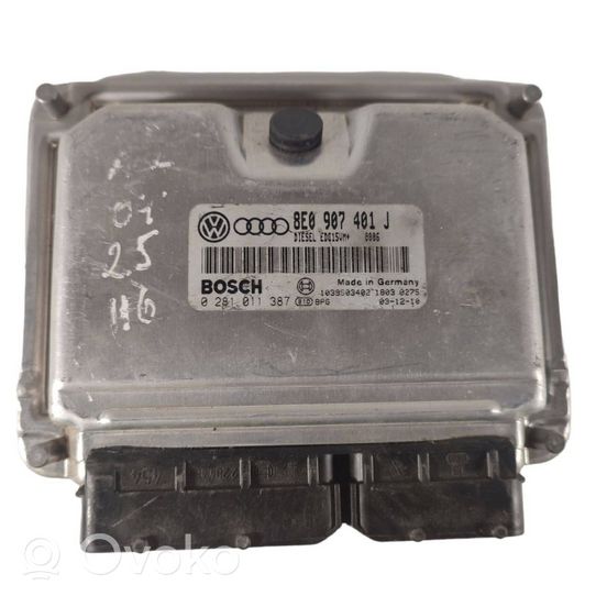 Audi A6 Allroad C5 Calculateur moteur ECU 8E0907401J