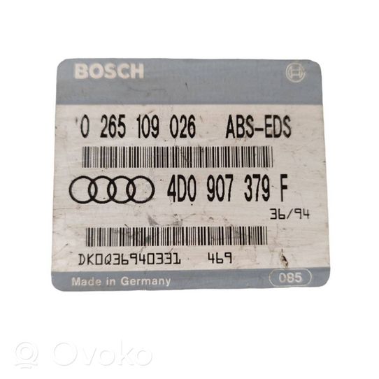 Audi A6 S6 C4 4A Module de contrôle de boîte de vitesses ECU 4D0907379F