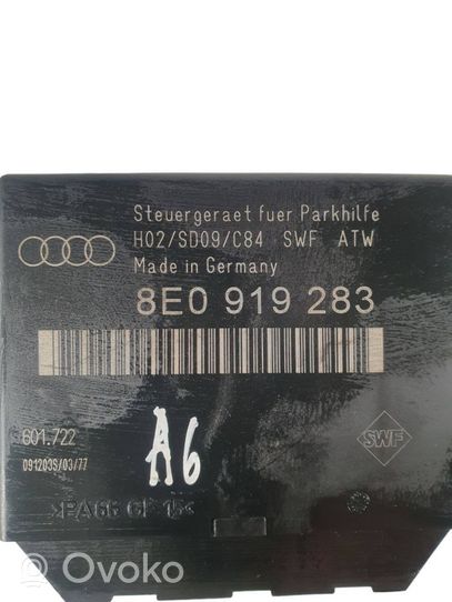 Audi A6 S6 C5 4B Unité de commande, module PDC aide au stationnement 8E0919283