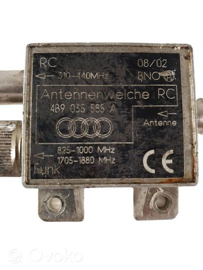 Audi A6 Allroad C5 Amplificateur d'antenne 4B9035585A