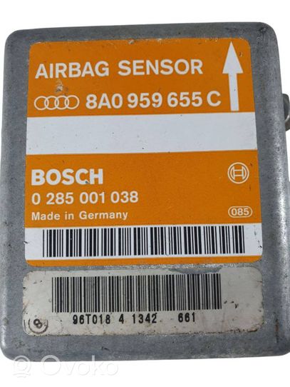 Audi A4 S4 B5 8D Centralina/modulo airbag 8A0959655C