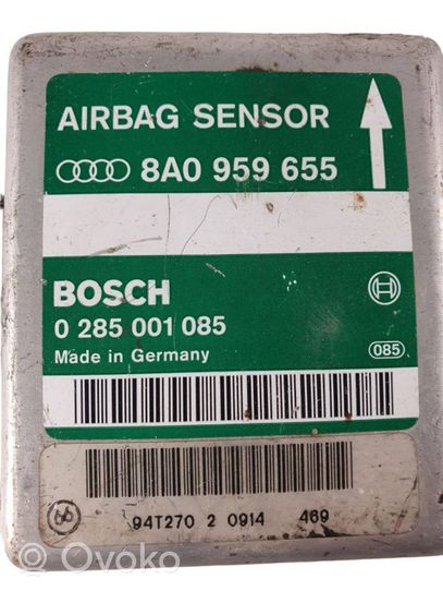 Audi 80 90 S2 B4 Oro pagalvių valdymo blokas 8A0959655