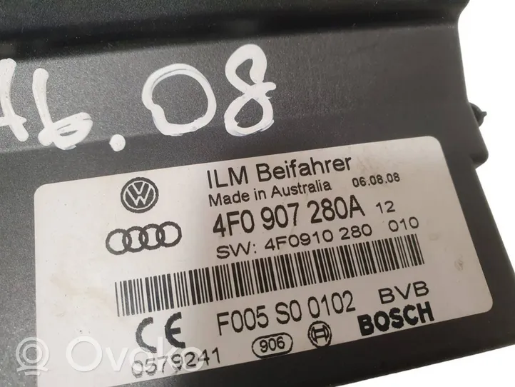 Audi A6 S6 C6 4F Unité de contrôle à bord d'alimentation 4F0907280A