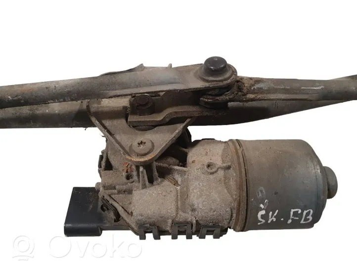 Skoda Fabia Mk1 (6Y) Valytuvų mechanizmas (trapecija) 6Q1955119