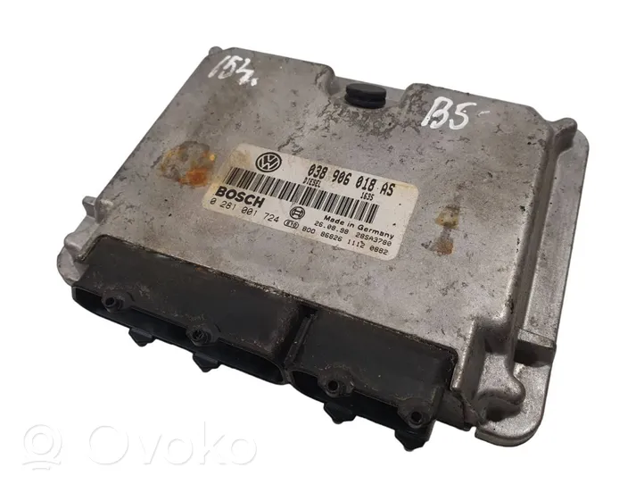 Volkswagen PASSAT B5 Calculateur moteur ECU 038906018AS