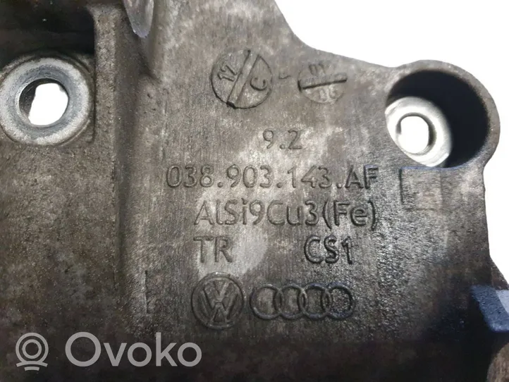 Volkswagen PASSAT B6 Uchwyt / Mocowanie sprężarki klimatyzacji 038903143AF