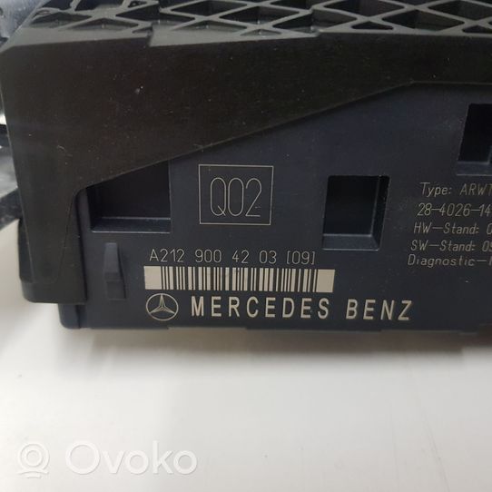 Mercedes-Benz C W204 Siłownik elektryczny podnoszenia klapy tylnej / bagażnika A2129004203