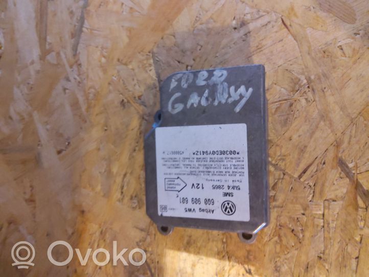 Ford Galaxy Turvatyynyn ohjainlaite/moduuli 6Q0909601