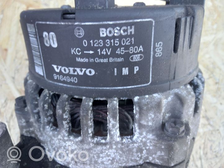 Volvo S40, V40 Alternador 0123315021