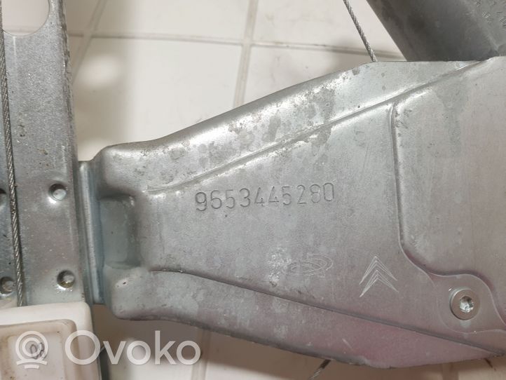 Citroen C3 Elektryczny podnośnik szyby drzwi tylnych 9653445280