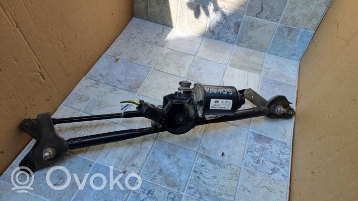 Hyundai Sonata Front wiper linkage and motor 981103K000