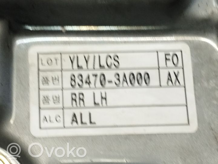 Hyundai Trajet Elektryczny podnośnik szyby drzwi tylnych 834703A000