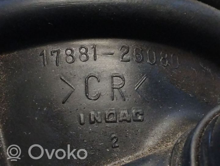 Toyota RAV 4 (XA30) Rura / Wąż dolotowy powietrza turbiny 1788126080