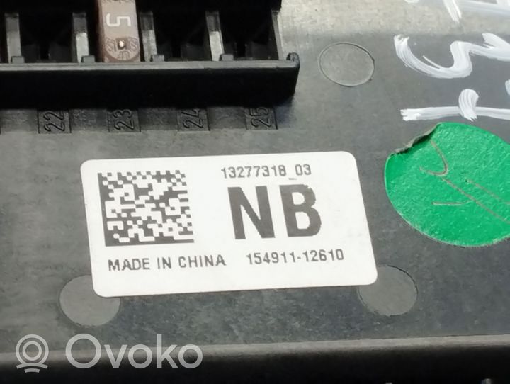 Opel Insignia A Komfortsteuergerät Bordnetzsteuergerät 1327731803