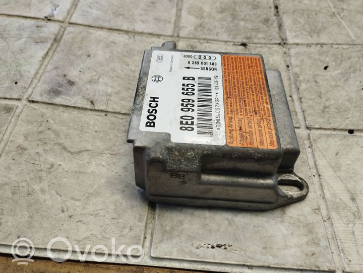 Audi A4 S4 B6 8E 8H Module de contrôle airbag 8E0959655B