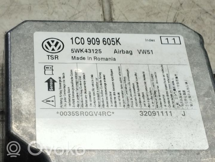 Volkswagen Fox Centralina/modulo airbag 1C0909605K