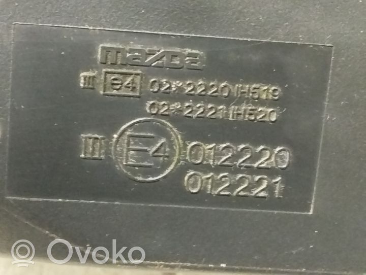 Mazda 3 I Manualne lusterko boczne drzwi przednich 012220