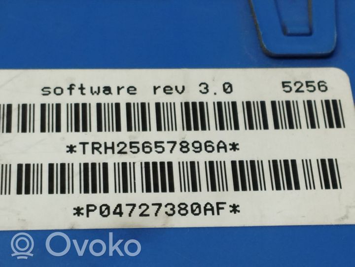 Chrysler Pacifica Unité de commande / module de hayon P04727380AF