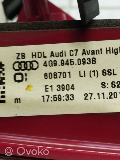 Audi A6 S6 C7 4G Feux arrière sur hayon 4G9945093B