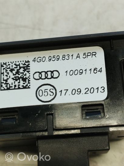 Audi A6 S6 C7 4G Bagažinės dangčio uždarymo jungtukas 4G0959831A