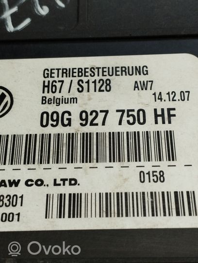 Volkswagen Polo IV 9N3 Module de contrôle de boîte de vitesses ECU 09G927750HF