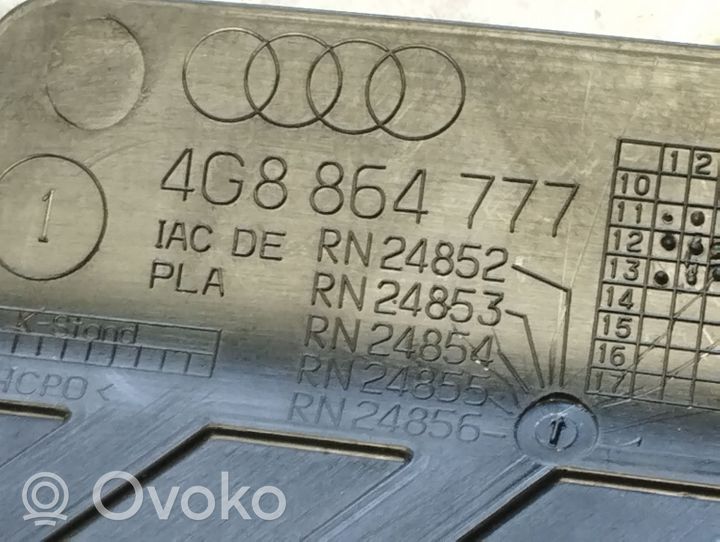 Audi A6 S6 C7 4G Пэд / подставка для ног 4G8864777