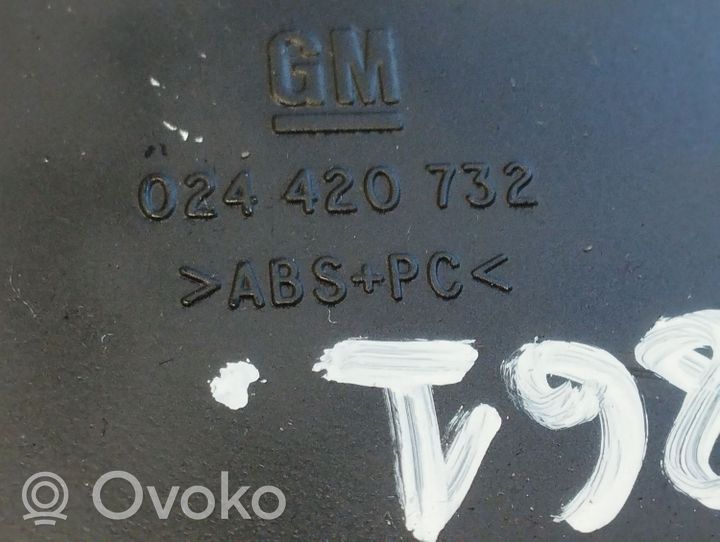 Opel Zafira A Climate control unit 024420732