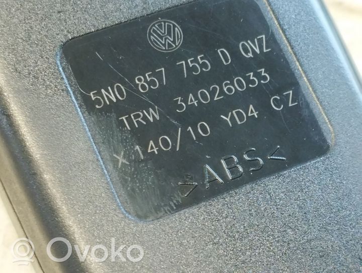 Volkswagen Tiguan Boucle de ceinture de sécurité avant 5N0857755D