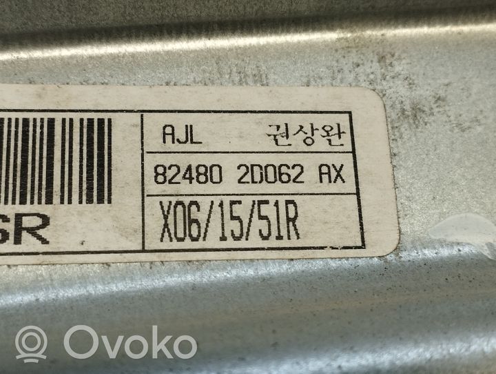Hyundai Elantra Mécanisme de lève-vitre avec moteur 824802D062