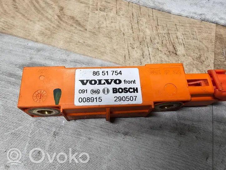 Volvo XC90 Capteur de collision / impact de déploiement d'airbag 8651754