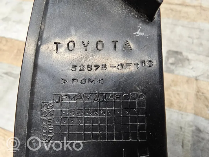 Toyota Corolla Verso AR10 Support de coin de pare-chocs 525760F010