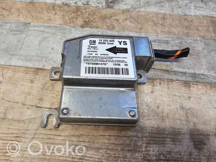 Opel Meriva A Module de contrôle airbag 327963935