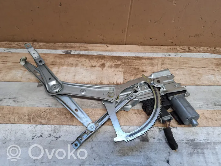 Opel Astra H Front door window regulator with motor 13100418