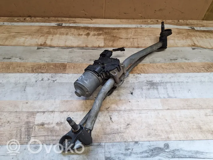 Opel Astra H Front wiper linkage and motor 0390241538