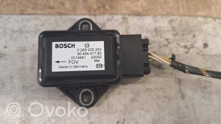 Peugeot 607 ESP acceleration yaw rate sensor 9645447780