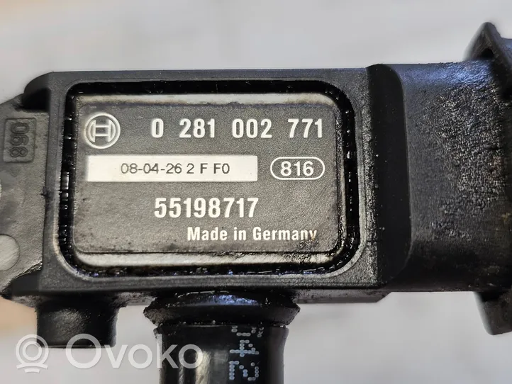 Opel Zafira B Sensore di pressione dei gas di scarico 55198717