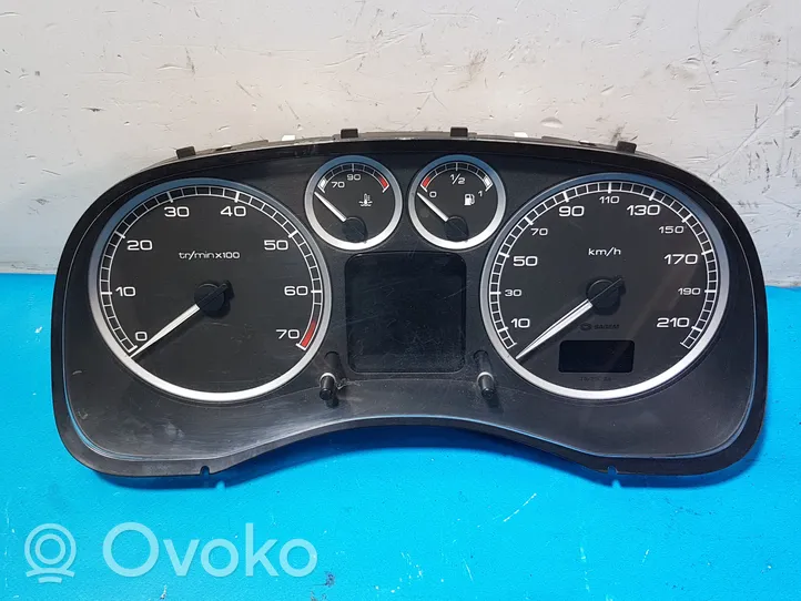 Peugeot 307 CC Compteur de vitesse tableau de bord p9646742280