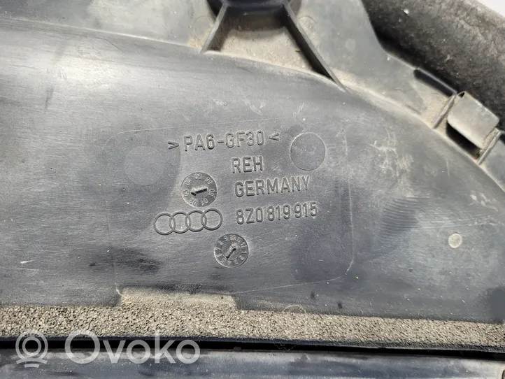 Audi A2 Välijäähdyttimen ilmanohjauksen ilmakanava 8Z0819915
