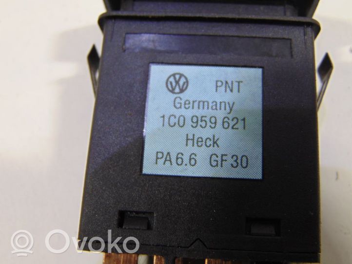 Volkswagen New Beetle Interruptor de la calefacción de la luna/parabrisas 1C0959621