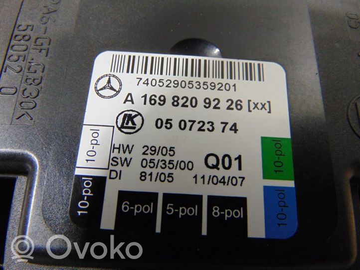Mercedes-Benz B W245 Oven ohjainlaite/moduuli A1698203285