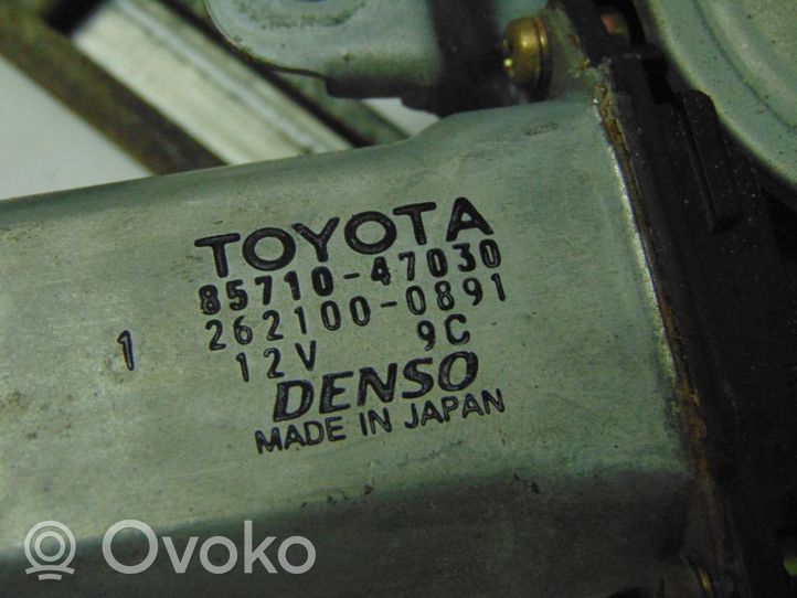 Toyota Prius (XW10) Priekinio el. lango pakėlimo mechanizmo komplektas 6980147010