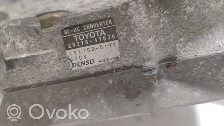 Toyota Prius (XW10) Convertitore di tensione inverter G920047070