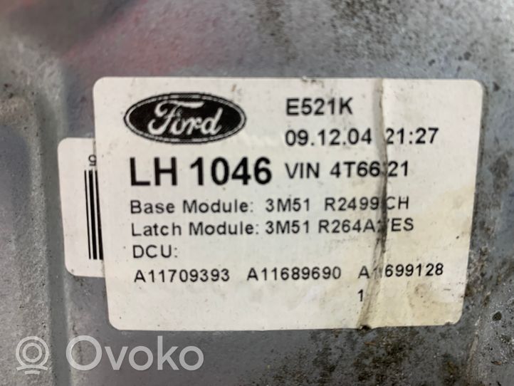 Ford C-MAX I Ręczny podnośnik szyby drzwi tylnych 3M51R24995CH